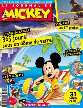 Le Journal de Mickey N°3264 du 07 janvier 2015 à télécharger sur iPad