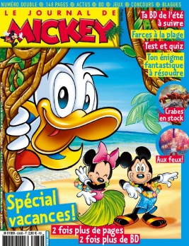Le Journal de Mickey N°3289 du 01 juillet 2015 à télécharger sur iPad