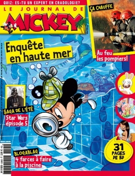 Le Journal de Mickey N°3295 du 12 août 2015 à télécharger sur iPad