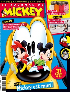 Le Journal de Mickey N°3327 du 23 mars 2016 à télécharger sur iPad