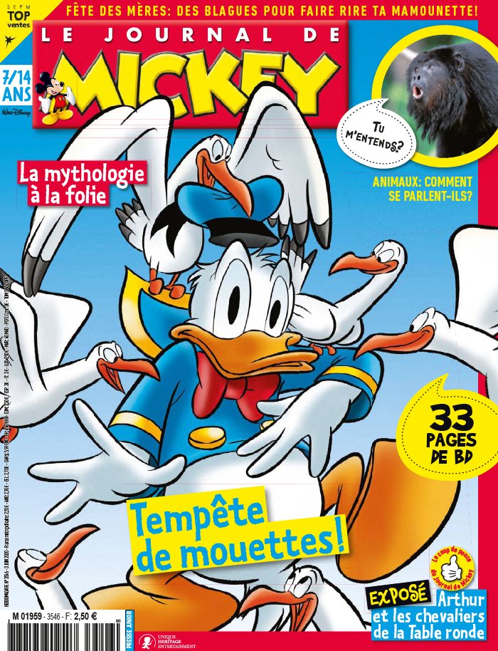 Le Journal de Mickey 03 juin 2020 Abonnement Le Journal de Mickey Pas Cher avec le BOUQUET ePresse.fr