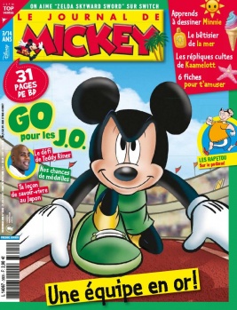 Le Journal de Mickey N°3605 du 21 juillet 2021 à télécharger sur iPad