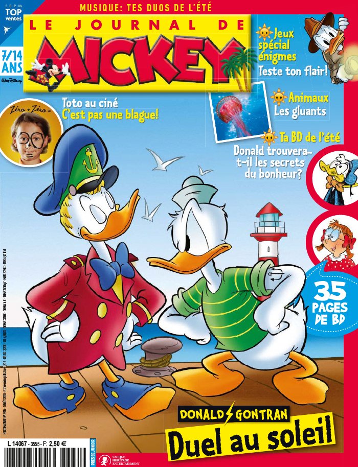 Le Journal de Mickey 05 août 2020 Abonnement Le Journal de Mickey Pas Cher avec le BOUQUET ePresse.fr
