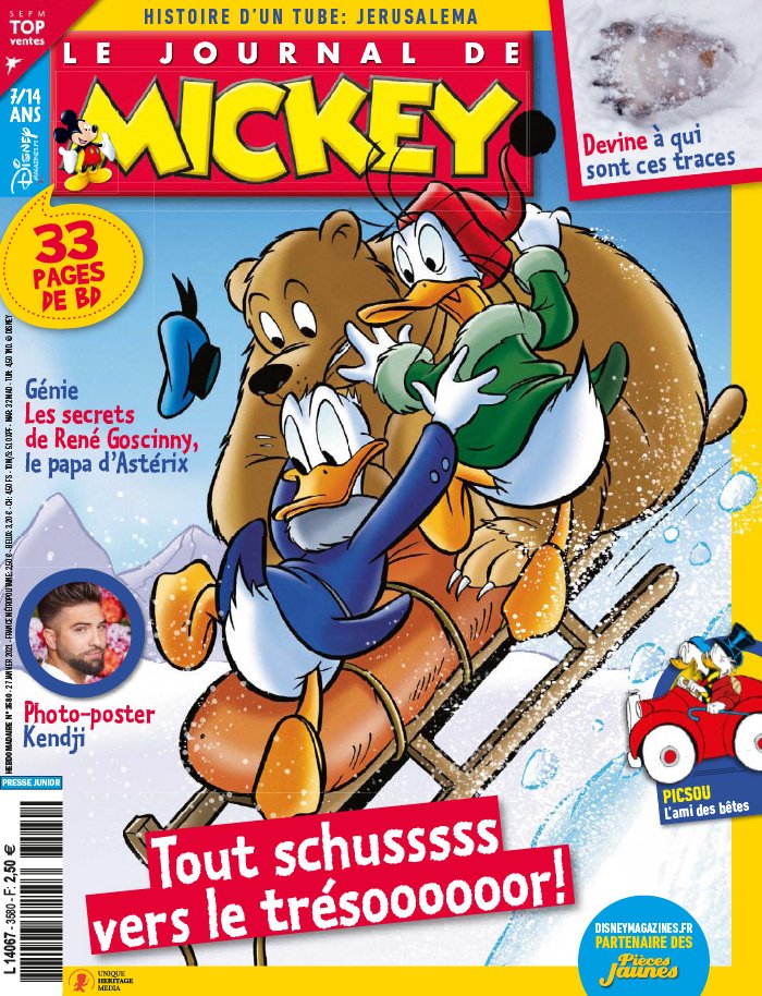 Le Journal de Mickey 27 janvier 2021 Abonnement Le Journal de Mickey Pas Cher avec le BOUQUET ePresse.fr