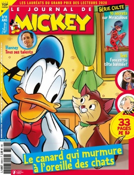 Le Journal de Mickey 04 novembre 2020 Le Journal de Mickey N°3568 du 04 novembre 2020 à télécharger sur iPad