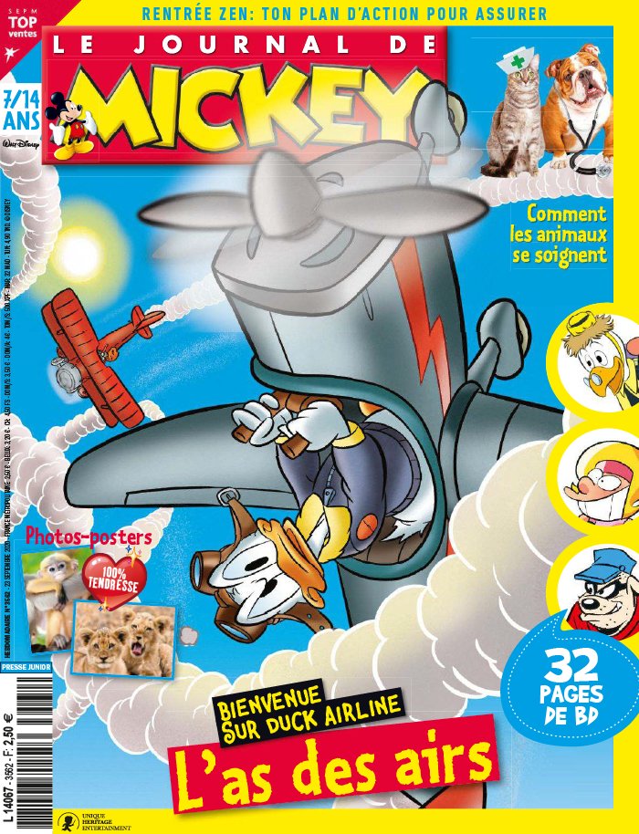 Le Journal de Mickey 23 septembre 2020 Abonnement Le Journal de Mickey Pas Cher avec le BOUQUET ePresse.fr