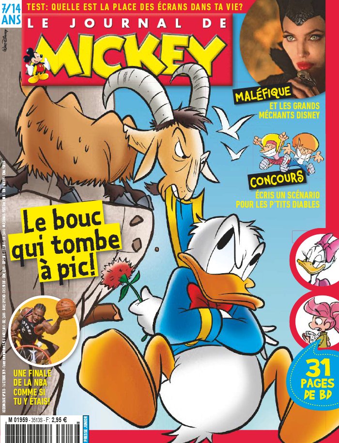 Le Journal de Mickey 16 octobre 2019 Abonnement Le Journal de Mickey Pas Cher avec le BOUQUET ePresse.fr