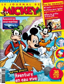 Le Journal de Mickey N°3348 du 17 août 2016 à télécharger sur iPad