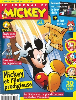 Le Journal de Mickey N°3381 du 05 avril 2017 à télécharger sur iPad
