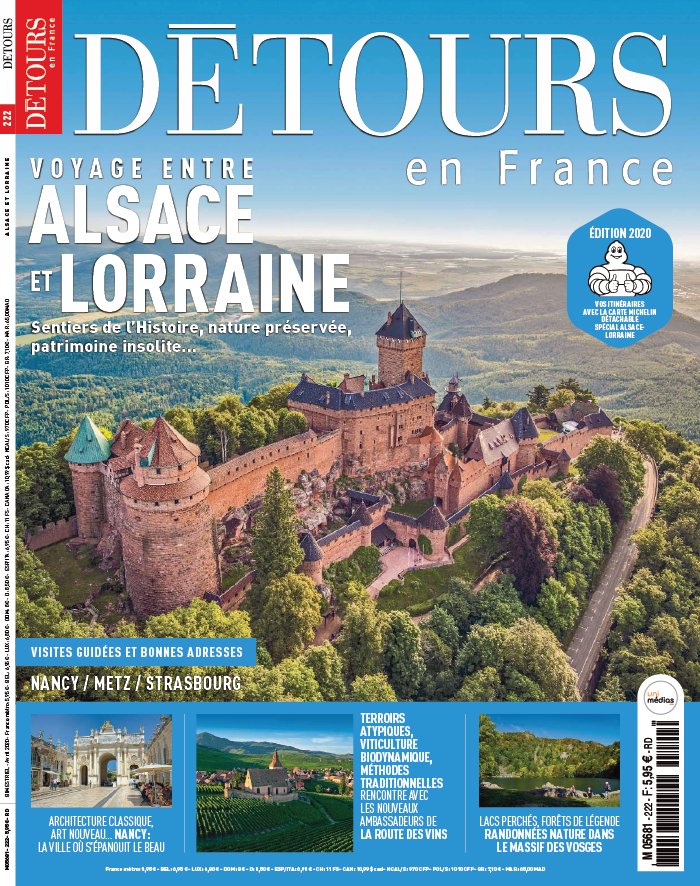 Détours en France 05 mars 2020 Abonnement Détours en France Pas Cher avec le BOUQUET ePresse.fr