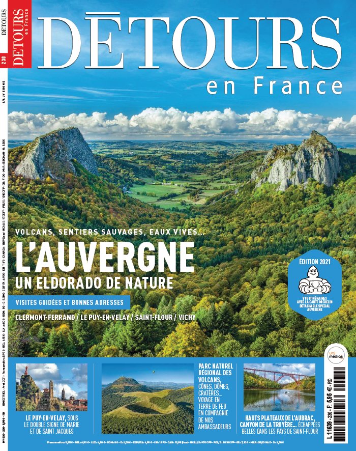 Détours en France 04 mars 2021 Abonnement Détours en France Pas Cher avec le BOUQUET ePresse.fr