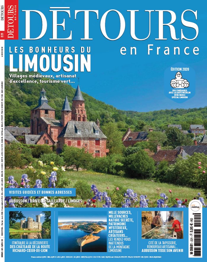 Détours en France 09 janvier 2020 Abonnement Détours en France Pas Cher avec le BOUQUET ePresse.fr