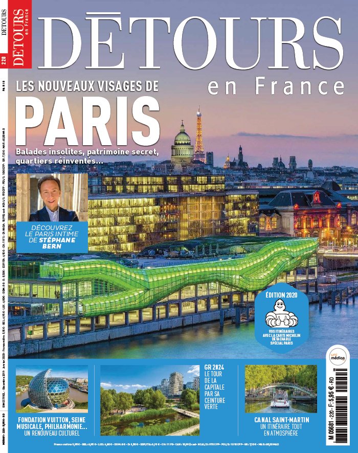 Détours en France 28 novembre 2019 Abonnement Détours en France Pas Cher avec le BOUQUET ePresse.fr