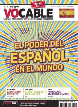 Vocable Espagnol N°847 du 23 décembre 2021 à télécharger sur iPad