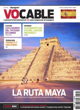 Vocable Espagnol N°779 du 10 janvier 2019 à télécharger sur iPad