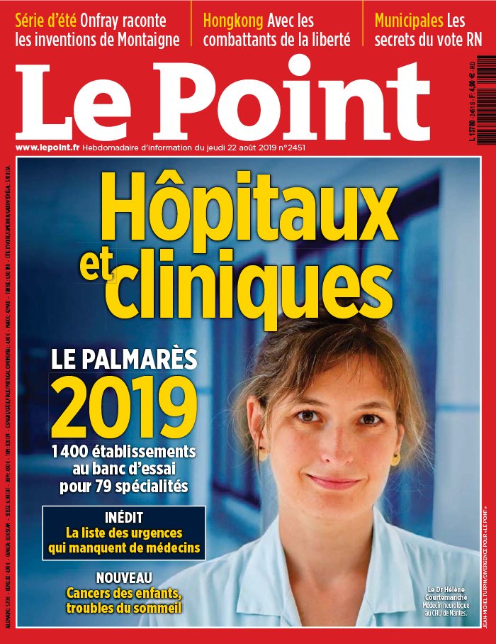 Le Point 22 août 2019 Abonnement au Point Pas Cher avec le BOUQUET INFO ePresse.fr
