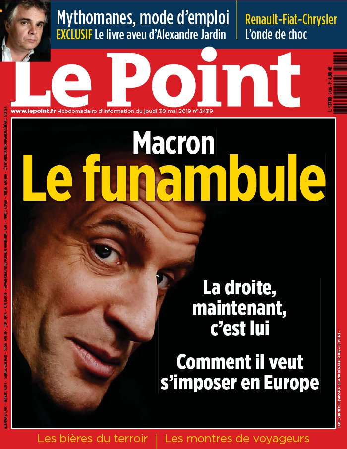 Le Point 30 mai 2019 Le Point N°2439 du 30 mai 2019 à télécharger sur iPad
