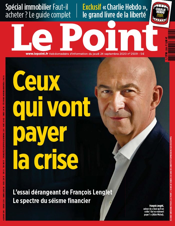 Le Point 24 septembre 2020 Abonnement au Point Pas Cher avec le BOUQUET INFO ePresse.fr