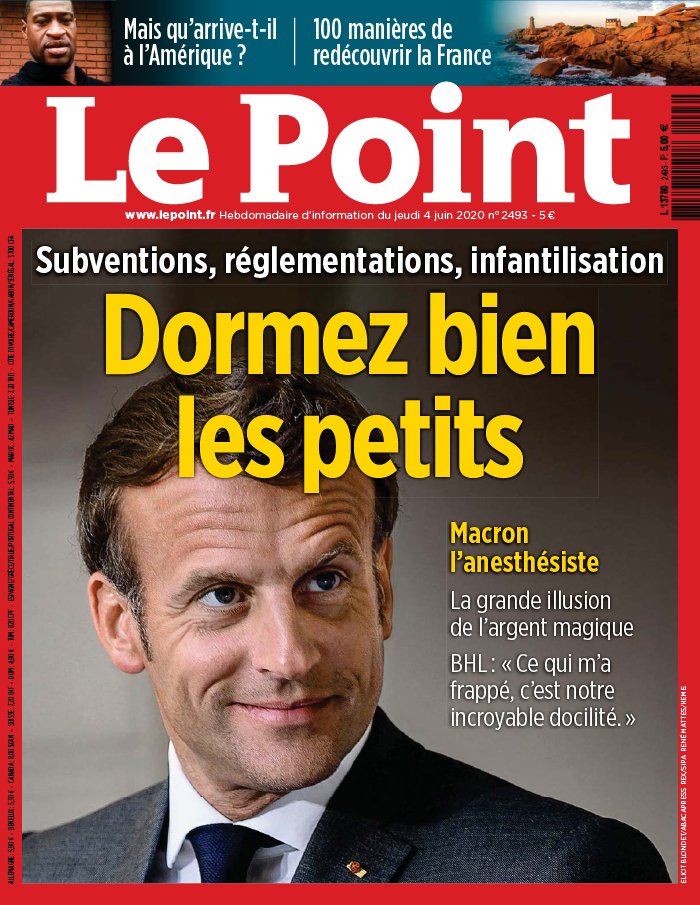 Le Point 04 juin 2020 Le Point N°2493 du 04 juin 2020 à télécharger sur iPad