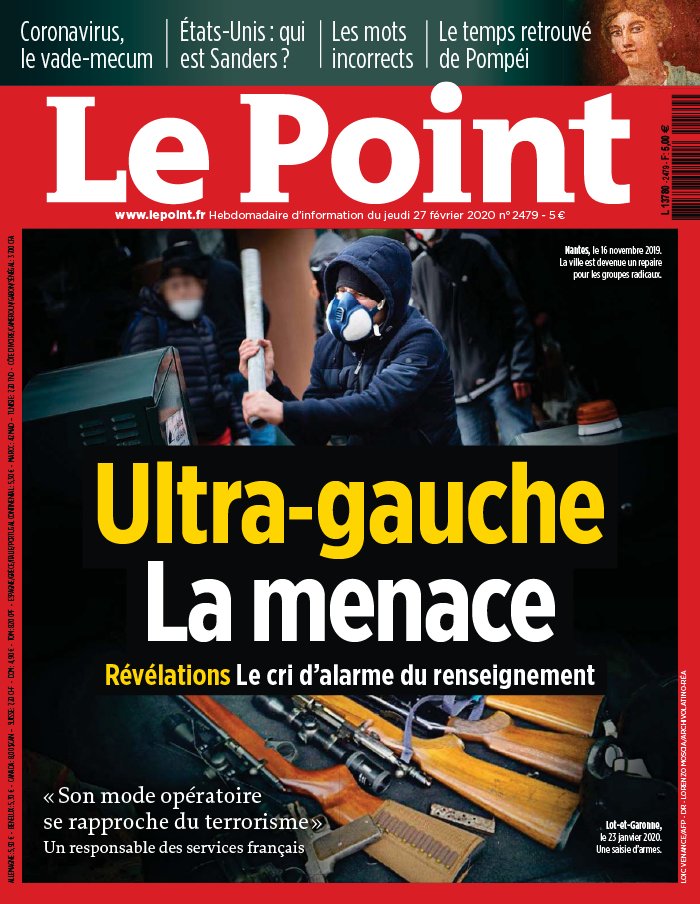Le Point 27 février 2020 Le Point N°2479 du 27 février 2020 à télécharger sur iPad