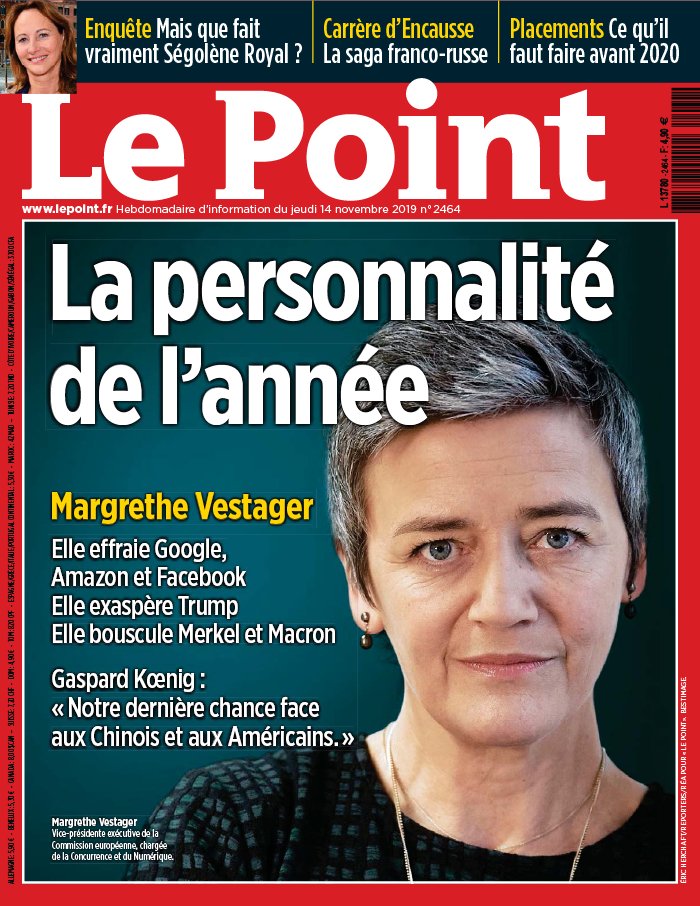 Le Point 14 novembre 2019 Abonnement au Point Pas Cher avec le BOUQUET INFO ePresse.fr