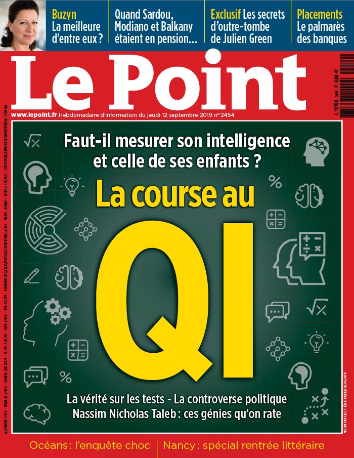 Le Point 12 septembre 2019 Le Point N°2454 du 12 septembre 2019 à télécharger sur iPad