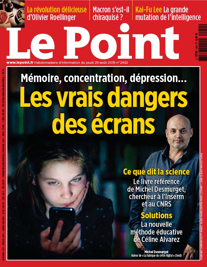 Le Point 29 août 2019 Le Point N°2452 du 29 août 2019 à télécharger sur iPad