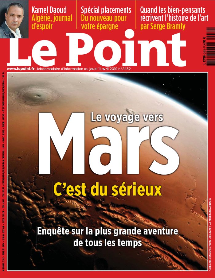 Le Point 11 avril 2019 Le Point N°2432 du 11 avril 2019 à télécharger sur iPad