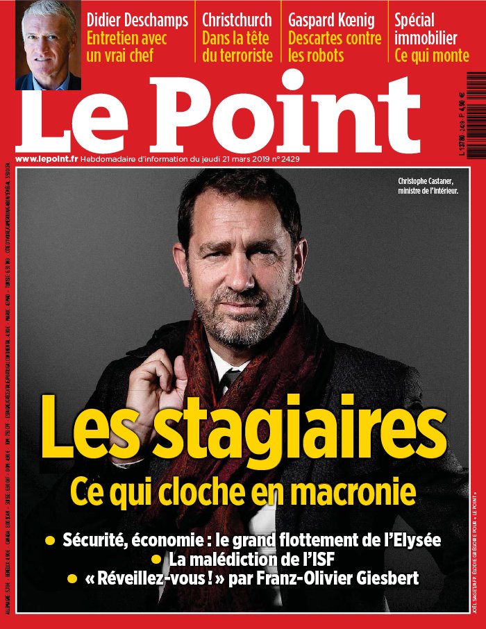 Le Point 21 mars 2019 Le Point N°2429 du 21 mars 2019 à télécharger sur iPad