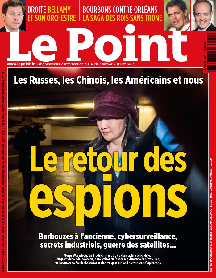 Le Point 07 février 2019 Le Point N°2423 du 07 février 2019 à télécharger sur iPad