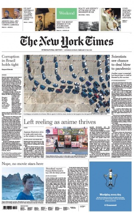 The New York Times International Edition 27 février 2021 The New York Times International Edition N°20210227 du 27 février 2021 à télécharger sur iPad