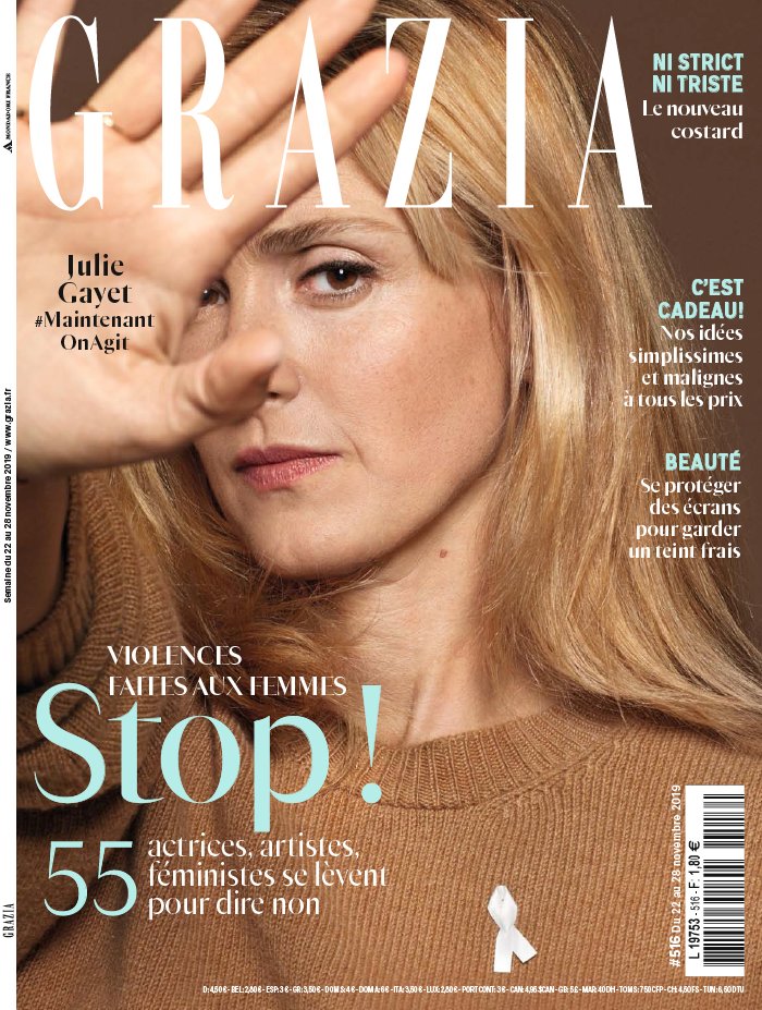 Grazia 22 novembre 2019 Abonnement Grazia Pas Cher avec le BOUQUET À LA CARTE ePresse.fr