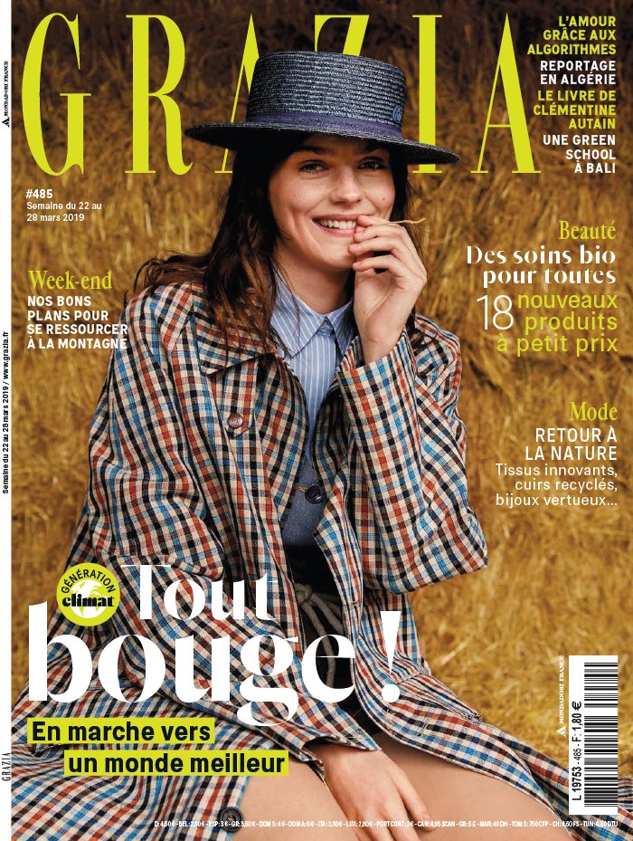 Grazia 22 mars 2019 Grazia N°485 du 22 mars 2019 à télécharger sur iPad