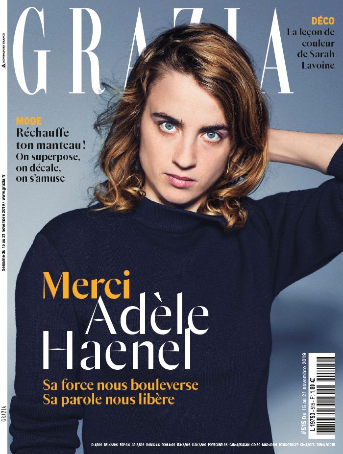 Grazia 15 novembre 2019 Abonnement Grazia Pas Cher avec le BOUQUET À LA CARTE ePresse.fr