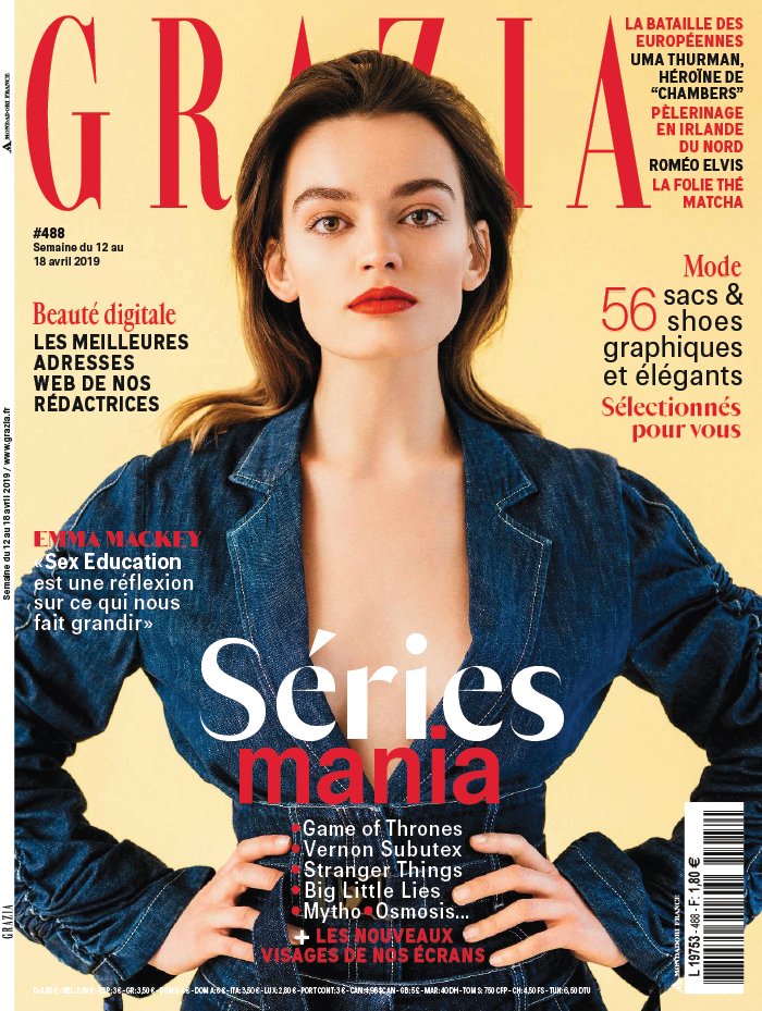 Grazia 12 avril 2019 Grazia N°488 du 12 avril 2019 à télécharger sur iPad