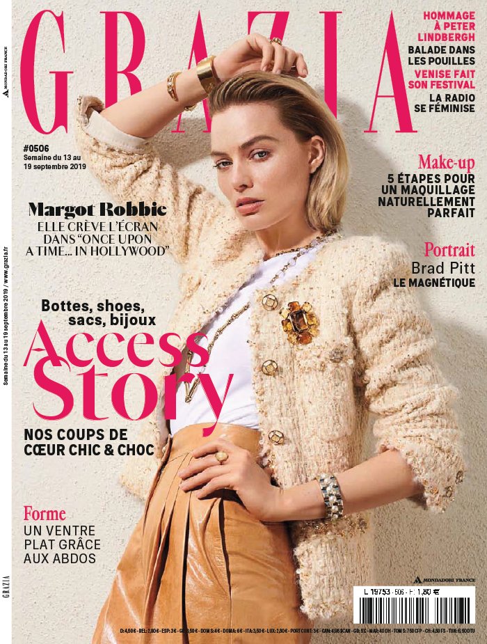 Grazia 13 septembre 2019 Abonnement Grazia Pas Cher avec le BOUQUET À LA CARTE ePresse.fr