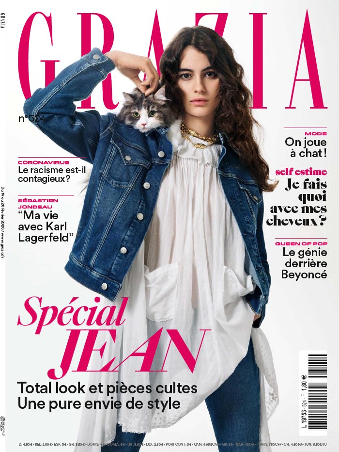 Grazia 14 février 2020 Grazia N°524 du 14 février 2020 à télécharger sur iPad