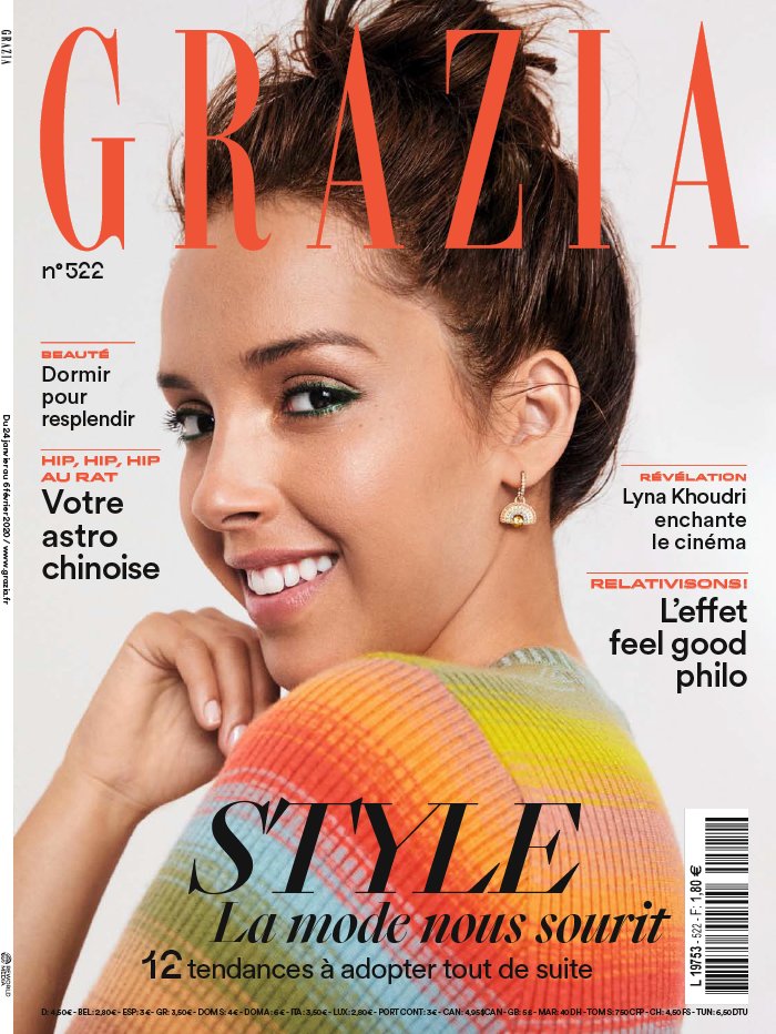 Grazia 24 janvier 2020 Abonnement Grazia Pas Cher avec le BOUQUET À LA CARTE ePresse.fr