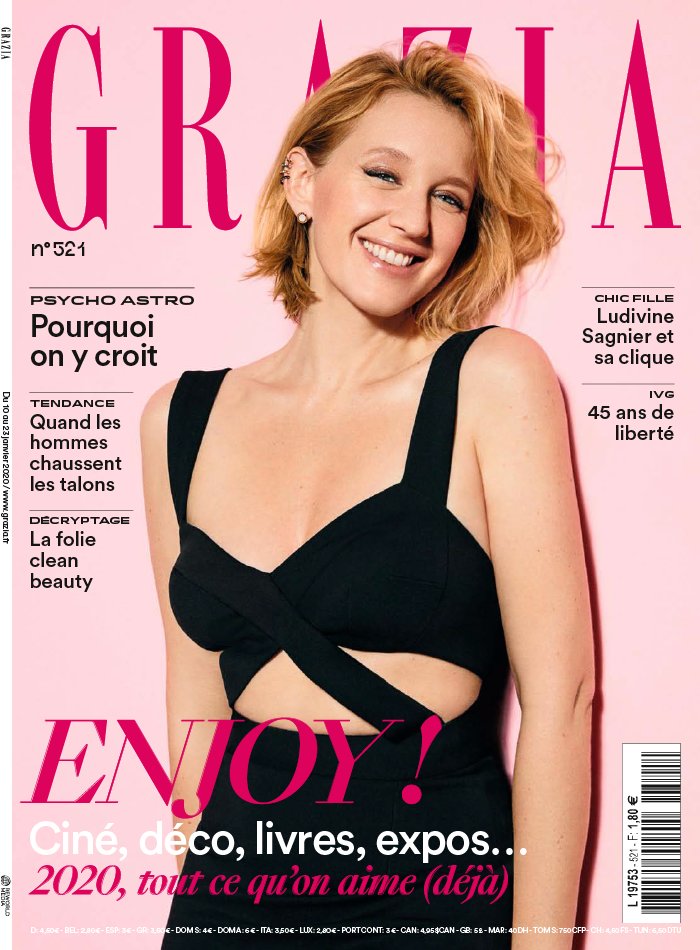 Grazia 10 janvier 2020 Abonnement Grazia Pas Cher avec le BOUQUET À LA CARTE ePresse.fr