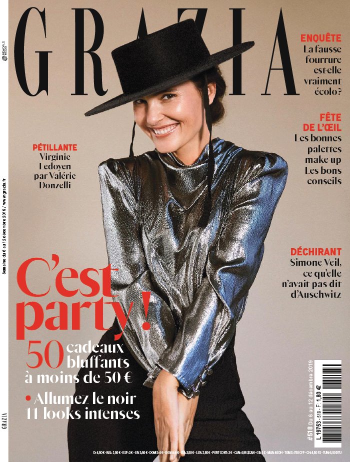 Grazia 06 décembre 2019 Abonnement Grazia Pas Cher avec le BOUQUET À LA CARTE ePresse.fr