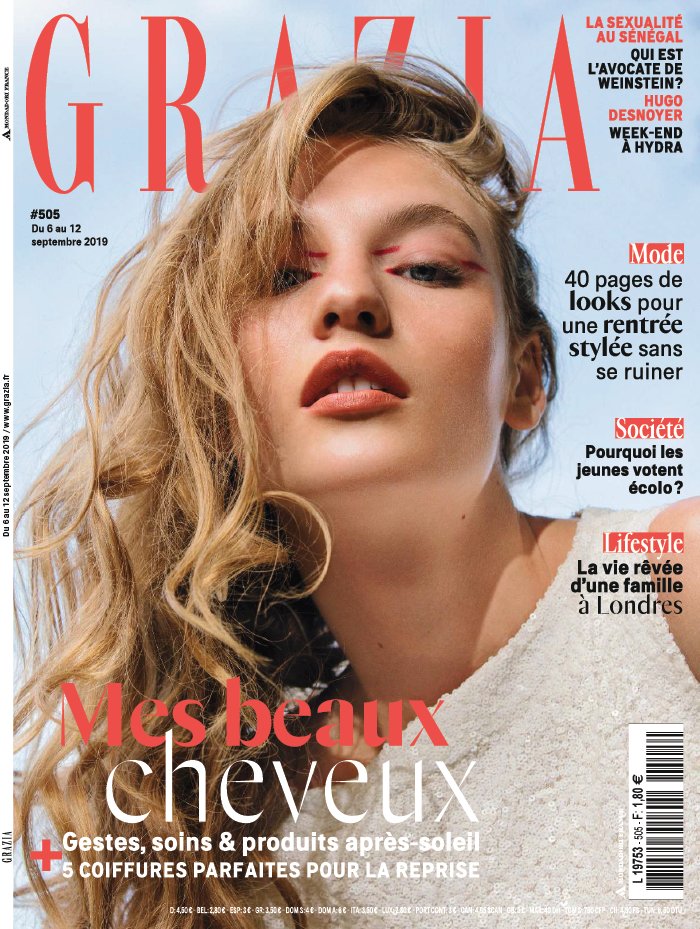 Grazia 05 septembre 2019 Grazia N°505 du 05 septembre 2019 à télécharger sur iPad