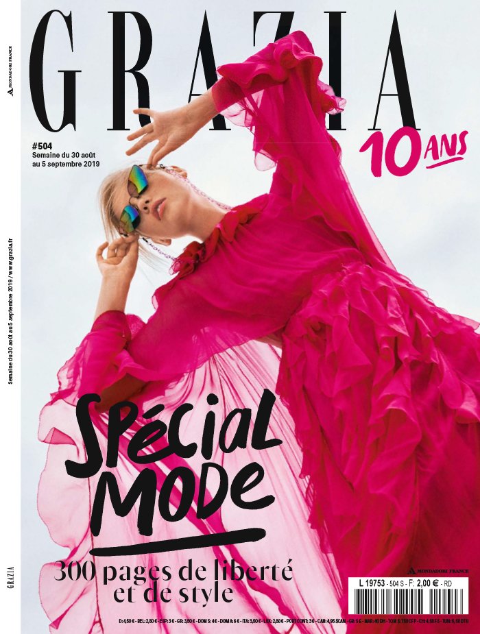 Grazia 30 août 2019 Grazia N°504 du 30 août 2019 à télécharger sur iPad