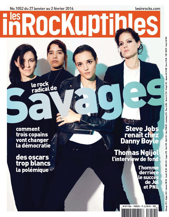 Les Inrockuptibles N°1052 du 27 janvier 2016 à télécharger sur iPad