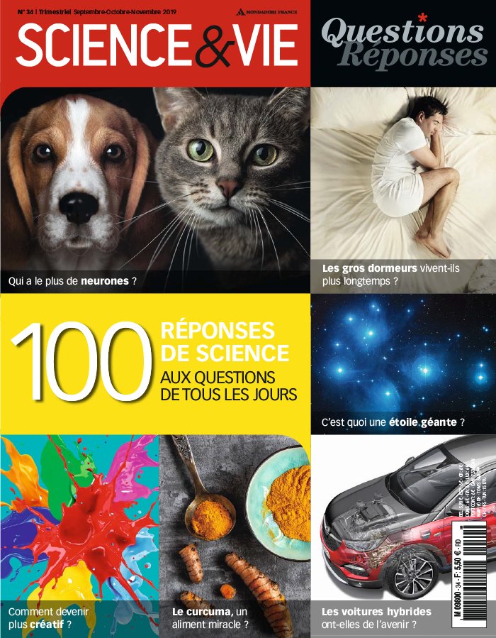Science et Vie Questions & Réponses 11 septembre 2019 Science et Vie Questions & Réponses du 11 septembre 2019
