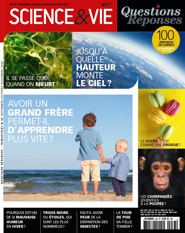 Science et Vie Questions & Réponses 09 septembre 2020 Science et Vie Questions & Réponses du 09 septembre 2020
