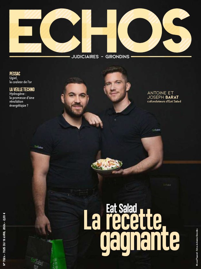 Couverture du journal du 19/04/2024